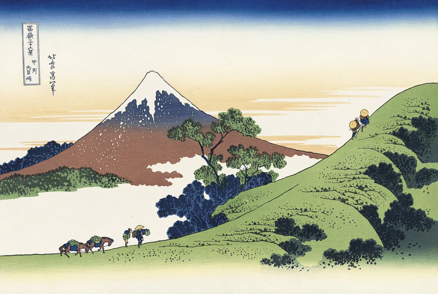 Mt. Fuji in the Sunset